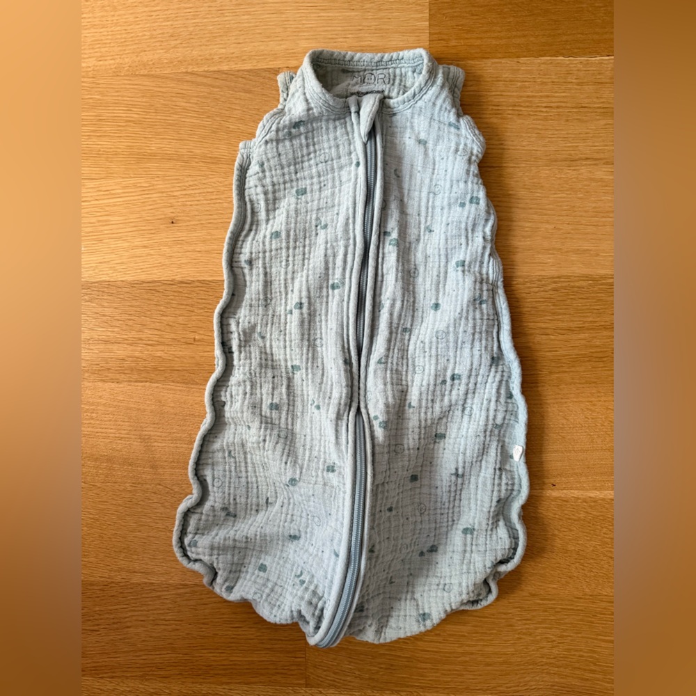 Baby Mori - 0.5 TOG Cozy Blue Kids Sleep Sack